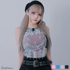 ロゴタンクトップ 韓国 夢展望 Diable baiser（ディアブルベーゼ）