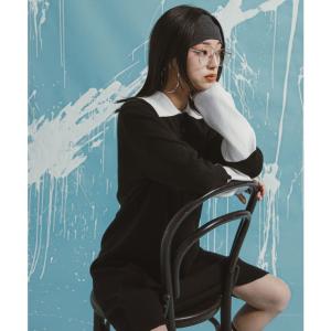 ポロシャツワンピース 韓国 夢展望 bohma...の詳細画像1