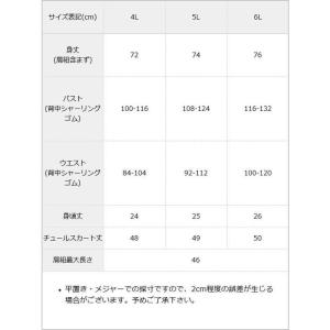 【4Lー6L】チュールフリルドールティアードチ...の詳細画像1