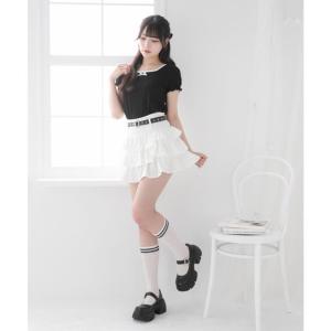 ハートベルトセットティアードスカパン【大きいサ...の詳細画像2