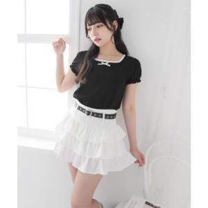 ハートベルトセットティアードスカパン【大きいサ...の詳細画像3