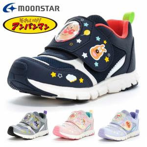 moonstar スニーカー キッズ 子供靴 アンパンマン AP C183 ムーンスター ベルクロ ローカット 抗菌 防臭