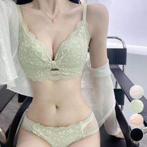 送料無料 セクシーランジェリーセット ノンワイヤ...の商品画像