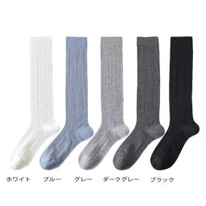送料無料 リブ編み シースルーソックス 可愛い...の詳細画像1