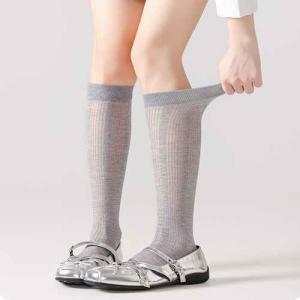 送料無料 リブ編み シースルーソックス 可愛い...の詳細画像4