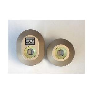 トステム 2個同一シャッター付きシリンダー 扉厚33mm用 TOSTEM MIWA PS