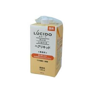 マンダム ルシード ヘアリキッド 1000ml 業務用 詰替え 無香料 頭用 クリスマス ギフトに ...