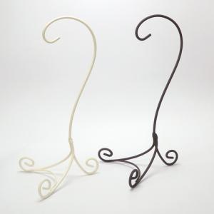 サンキャッチャー を吊るす スタンド エレガントライン プリマ 大サイズ 卓上スタンド 吊り下げ ワイヤースタンド 猫脚 アイアンスタンド プランタースタンド