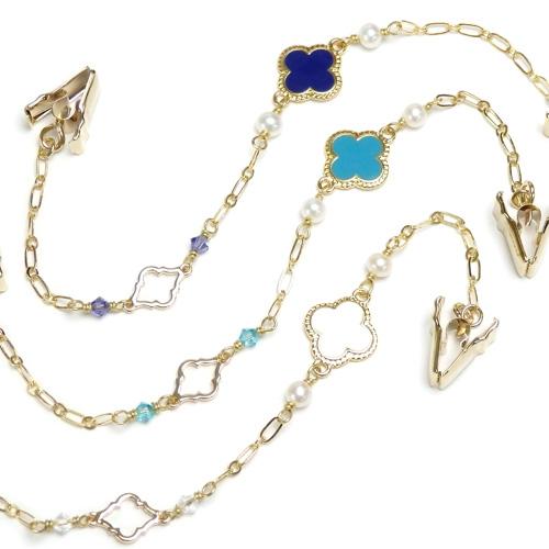 メール便 帽子クリップ 大きなお花 淡水真珠 スワロフスキー 帽子留め ハットクリップ 帽子ストッパ...