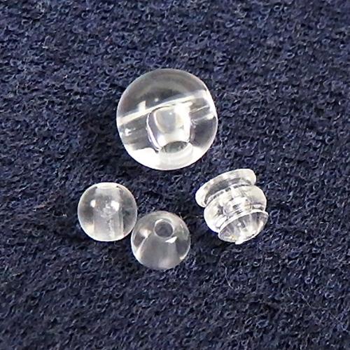 メール便 樹脂 親玉 ボサ玉 天玉セット 10mm 1セット 親珠 Tホール ボサ 数珠パーツ 念珠...