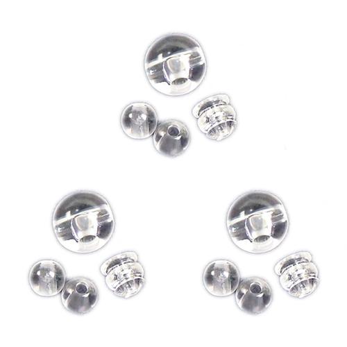 メール便 樹脂 親玉 ボサ玉 天玉セット 10mm  3個セット 親珠 Tホール ボサ 数珠パーツ ...