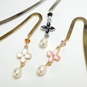 MIKIMOTO（ミキモト） ブックマーカー パール付き しおり 18-8