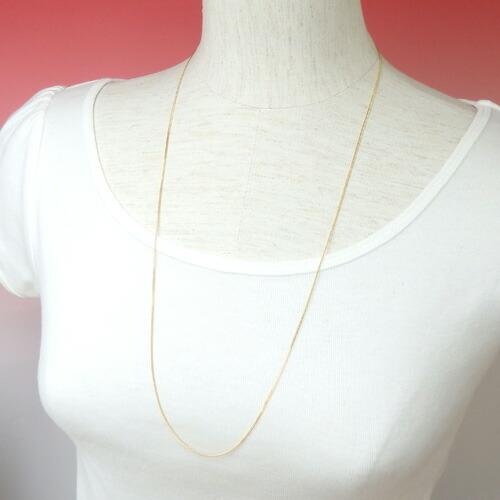 K18 18金 喜平 キヘイ チェーン ネックレス K18YG 1.2mm 70cm イエローゴール...