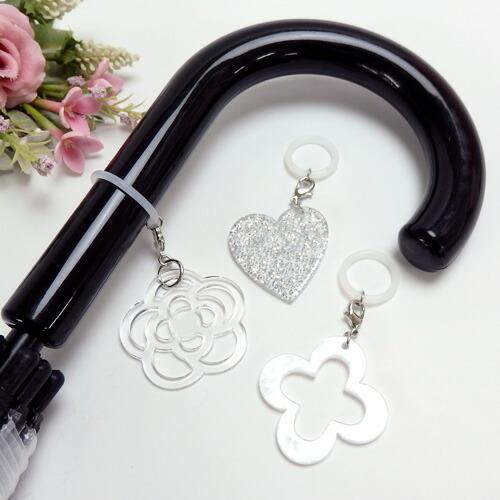 メール便 アンブレラマーカー ファンシー アクリルパーツ 傘アクセサリー 傘マーカー 傘ジュエリー ...