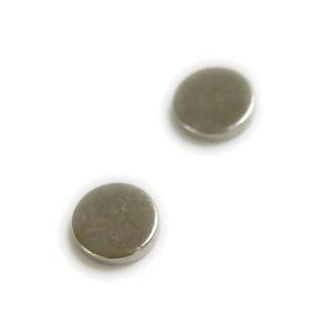 マグネットピアス 金具 マグネット 2個 ネオジウム磁石 5×1mm ×2個 ネオジウムマグネット 丸 マグネットピアス用 マスクピアス用｜shoploop