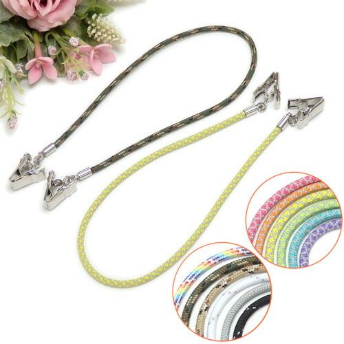 メール便 帽子クリップ アウトドアコード ロング ハットクリップ 帽子ホルダー パラコード 帽子スト...