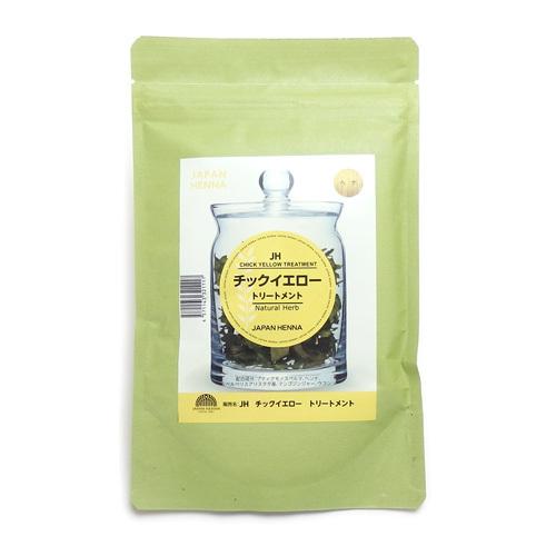 ジャパンヘナ ベースヘナ チックイエロー100g カラー毛のムラ消し ハーブカラー クリスマス ギフ...