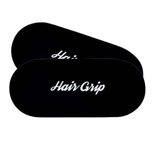 トリコインダストリーズ(アイビル) ヘアグリップ Hair Grip 2枚組 ブラック 髪を簡単にホ...