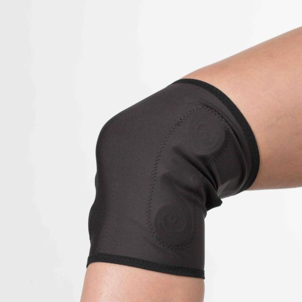 PROSAFETY 今日も頑張れる私のサポーター 膝用 ひざ L-LLサイズ 左ひざ用(片足) 黒 ...