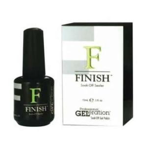 ジェレレーション GELeration フィニッシュ FINISH Soak-Off Sealer 15ml 父の日 ギフトに プレゼントに｜shoploop