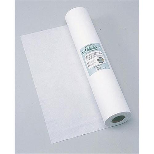 エステ消臭抗菌シーツ 80cm×60m巻 特殊消臭効果を持つセラミックを織り込んだエステ専用シーツ ...