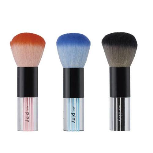 定形外郵便 アイビル フェイスブラシ Pixy 各色 ピンク・ブルー・ブラック