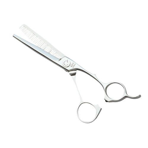 EZY SCISSORS セニングはさみ Jシリーズ J-ZL34B/B 34目直刃30〜35％カッ...