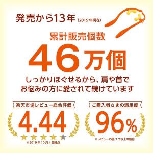 肩こり マッサージ器 ダブルゲルマ 首こり ネ...の詳細画像2