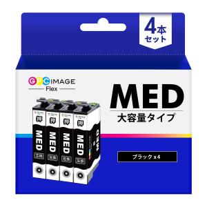 GPC Image Flex メダマヤキ インク ew-056a エプソン対応 メダマヤキ MED-4CL 目玉焼き インク MED-BK