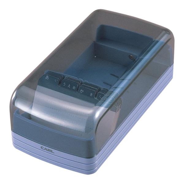 カール事務器 名刺整理箱 600枚 ブルー No.860E-B