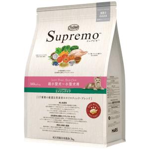 Nutro シュプレモ シニア犬用 超小型犬~小型犬用 3kg ドライフード 小粒 総合栄養食 エイジングケア ドッグフード 犬 厳選自然素