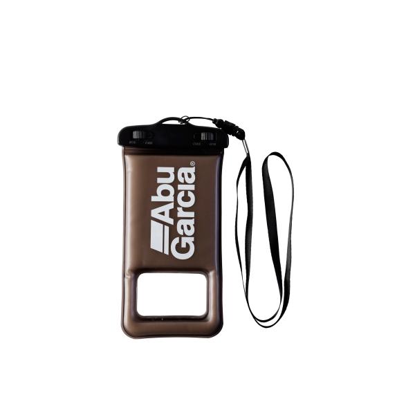 Abu Garcia (アブガルシア) フローティングスマートフォンケース グレー 浮力 首掛け ス...