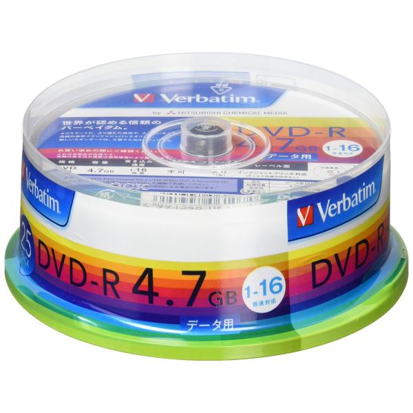 ?バーベイタム(Verbatim) Verbatim バーベイタム 1回記録用 DVD-R 4.7G...