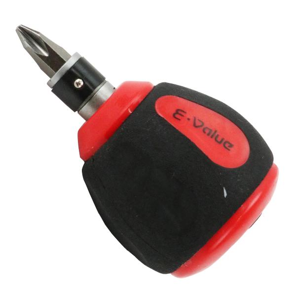 イーバリュー(E-Value) スタビーラチェットドライバー No.2/-6 BDR-690