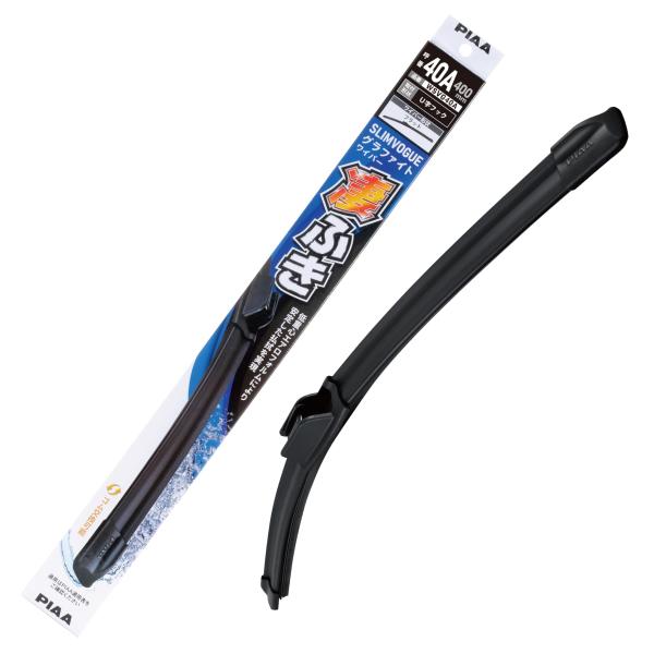 PIAA(ピア) ワイパーブレード 400mm 凄ふき SLIMVOGUE(スリムヴォーグ) グラフ...