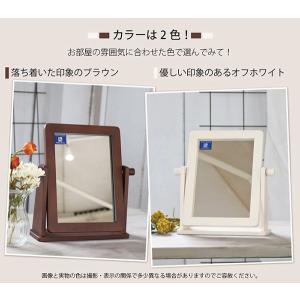 送料無料 卓上ミラー 幅30cm 高さ30cm...の詳細画像4