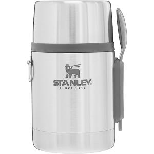 STANLEY(スタンレー) 真空フードジャー 0.53L/シルバーグレー 01287-046 アウトドアギア フードコンテナ 水筒 弁当箱 シルバー おうちキャンプ ベランピング