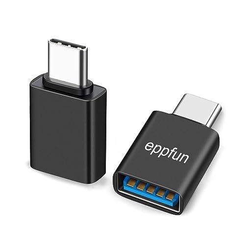 【二個セット】eppfun USB-C &amp; USB 3.2 変換アダプタ Type C USB-A ...