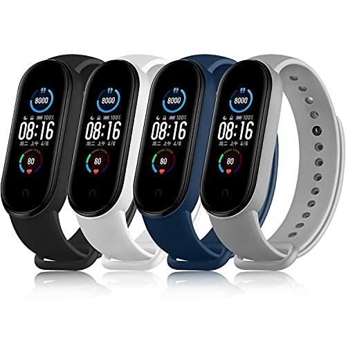 [Vancle] コンパチブル Xiaomi Mi Band 5 バンド/Mi Band 6 バンド...