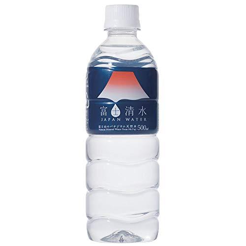 勝水 ミツウロコビバレッジ 富士清水JAPANWATER 500ml×24本 硬水 バナジウム 富士...