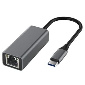 Type C to RJ45 有線LANアダプタ USB-C 有線LANアダプター 1000Mbps 高速イーサネット通信 Switch USB Type C 有線LANアダプタ 中継 USB 3.0 to RJ45｜shopmulti