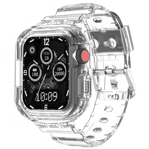 CABOBE Apple Watch バンド ケース 一体型 対応 49mm 45mm 44mm 4...