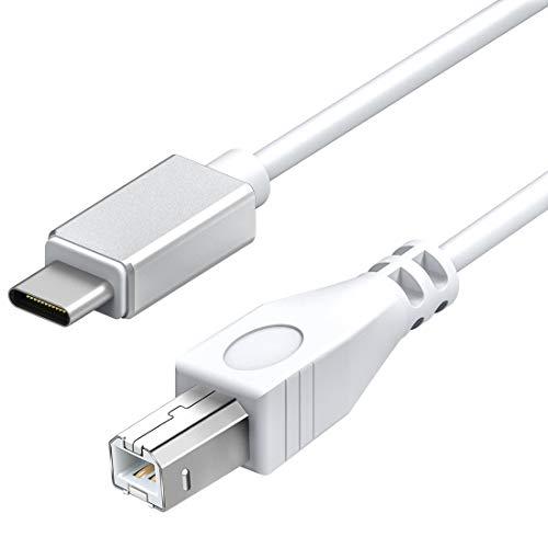 MIDI USB 変換ケーブル Macbook USB 1m wuernine USB B to C...