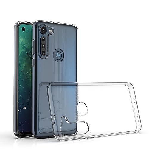 Motorola Moto G8 Power 専用クリア ソフト シリコン TPU 保護ケース超軽量...