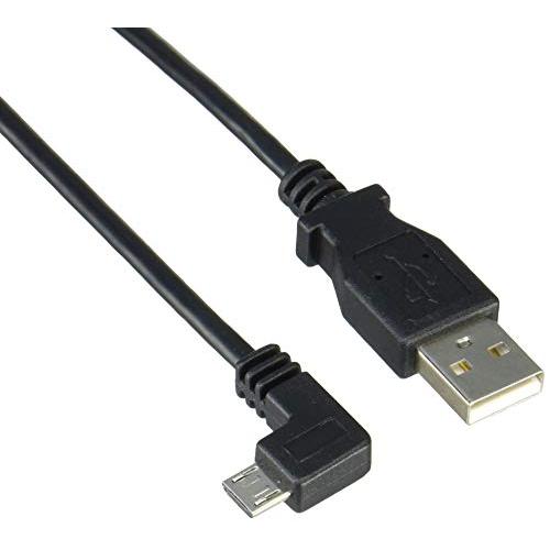 StarTech.com スマホ充電Micro-USBケーブル 0.5m L型左向きマイクロUSB ...