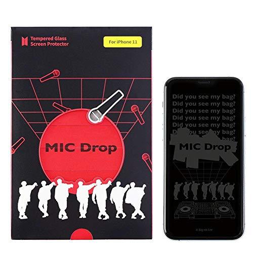 BTS MIC DROP_iPhone 強化ガラススクリーンプロテクター iPhone 11(XR)...
