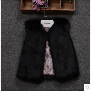 毛皮ベスト ファーベスト ファー付きチョッキ 子供服 子ども 袖なし 毛皮 ファーベスト 結婚式披露...