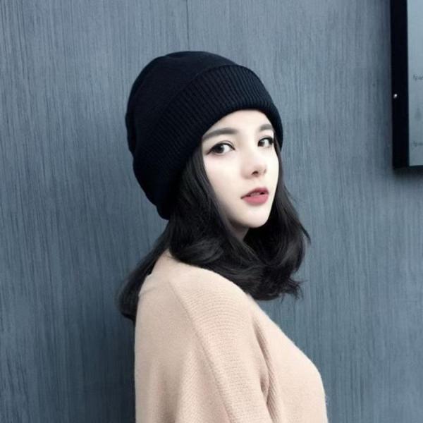 帽子 ウィッグ付き 医療用 ストレートヘア ニット帽 髪付き帽子 毛付き帽子 髪付き帽子 リブニット...