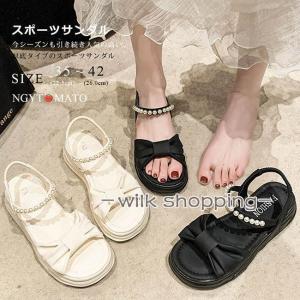サンダル レディース スポーツサンダル ビーチサンダル サマー 夏 厚底
