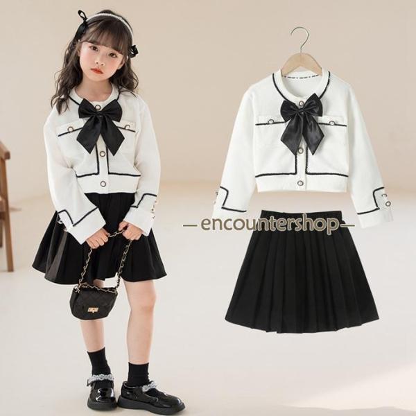 入学式 スーツ 女の子 2点セット セットアップ キッズ フォーマル ガールズ 子供服 制服 春 秋...